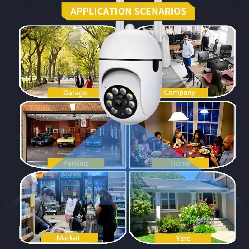360° WiFi Smart Kamera Full HD 1080p