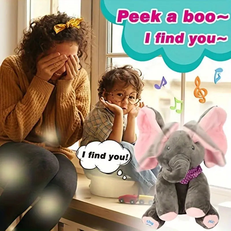 Plišano slonče Peek-a-Boo