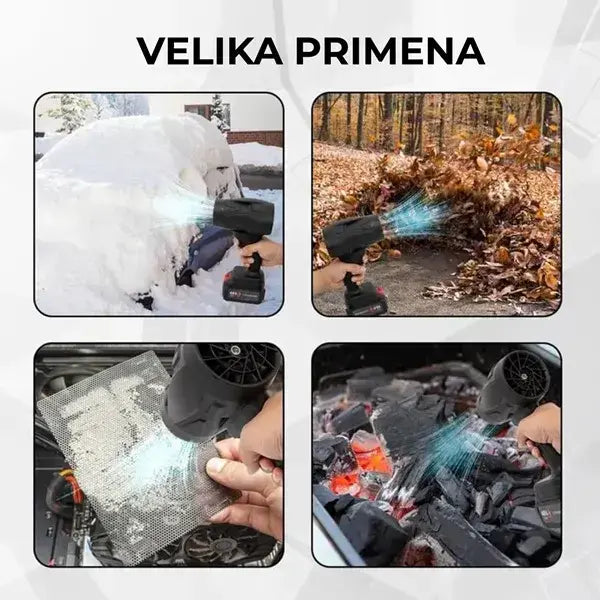 Aku Turbo Fen sa Dve Baterije