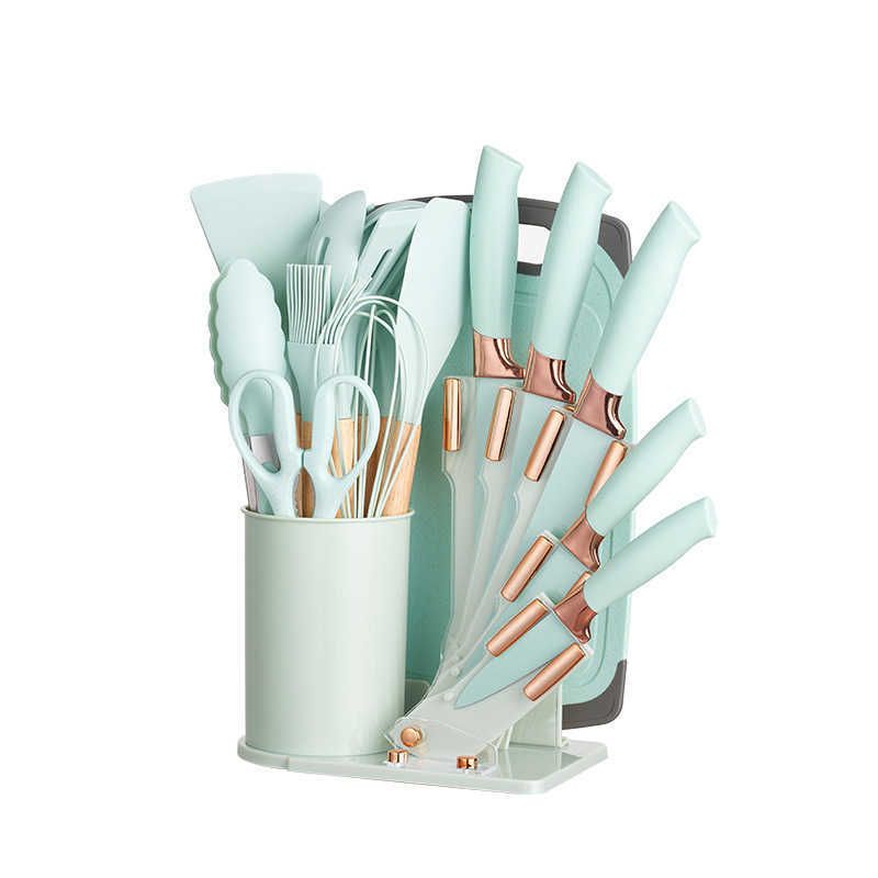 Kuhinjski silikonski pribor - SET od 19 Delova
