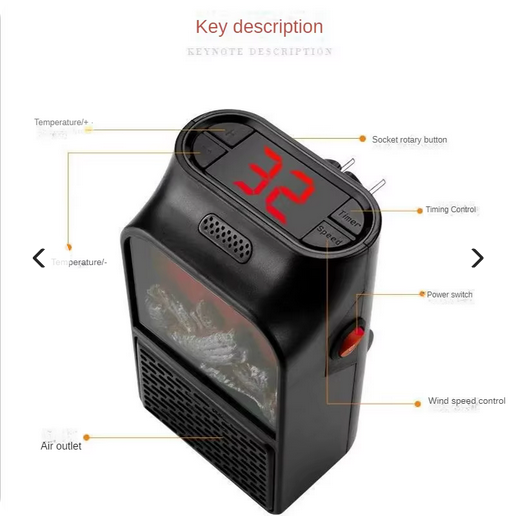 Mini Kamin Grejalica 1+1 GRATIS!