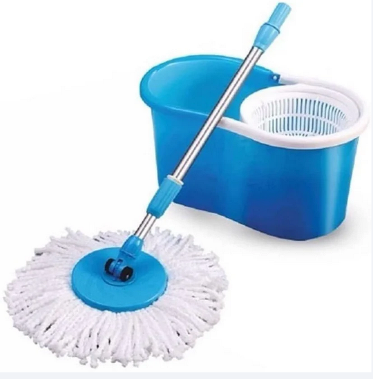 Rotirajući mop za čišćenje + 2 krpe