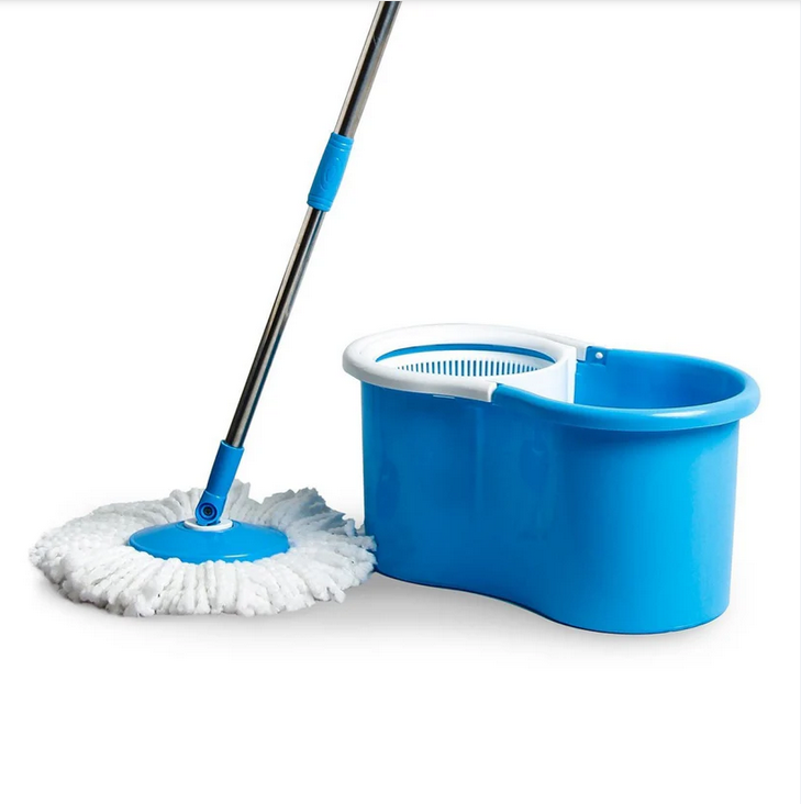 Rotirajući mop za čišćenje + 2 krpe