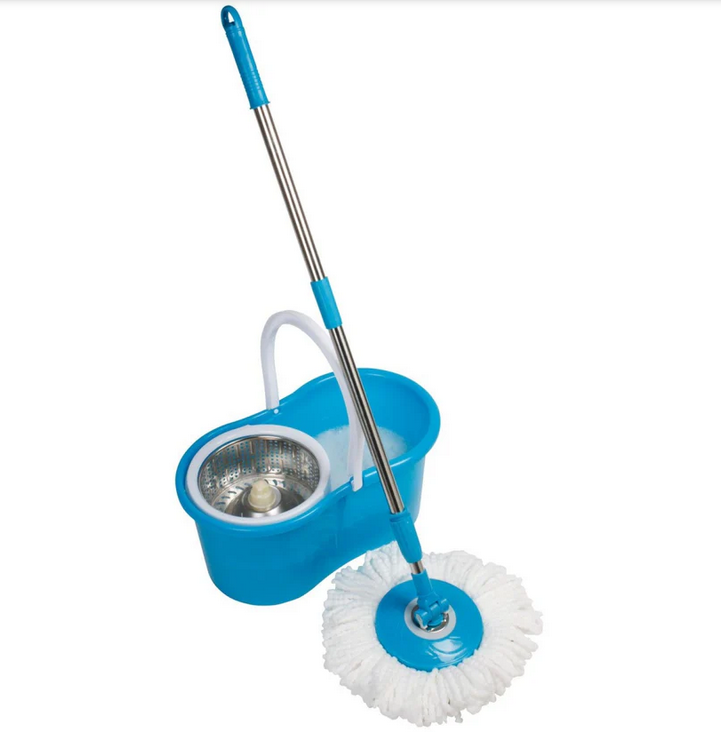 Rotirajući mop za čišćenje + 2 krpe