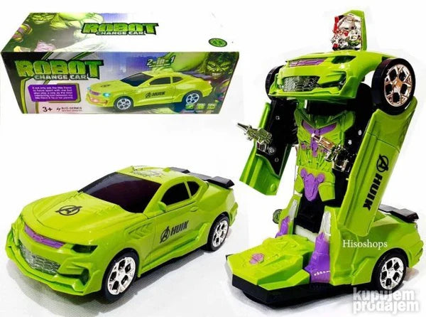 2 u 1 Transformers robot autići