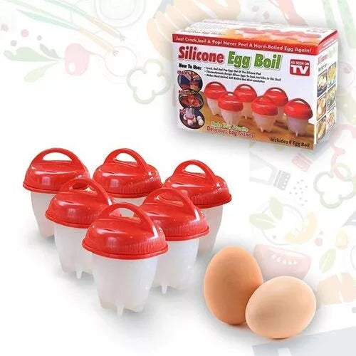 Silikonski Kalupi Za Jaja (6 komada)