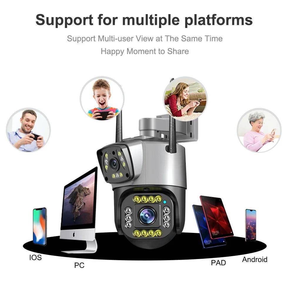 360° Bežična Sigurnosna Kamera + 64GB memorijska kartica GRATIS!