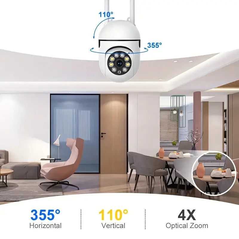 360° WiFi Smart Kamera Full HD 1080p