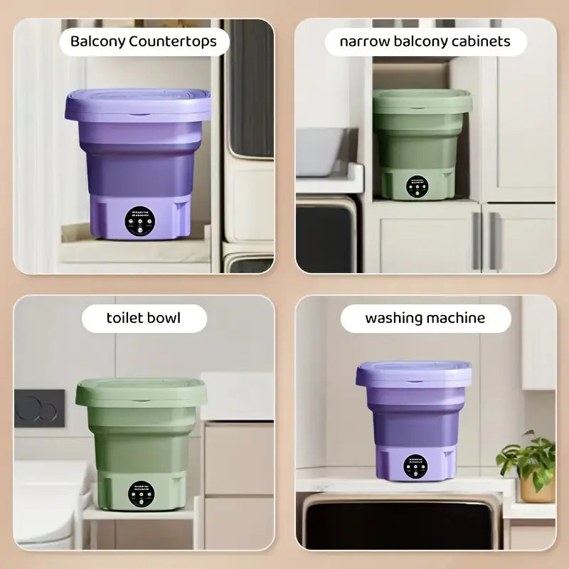 Mini sklopiva veš mašina