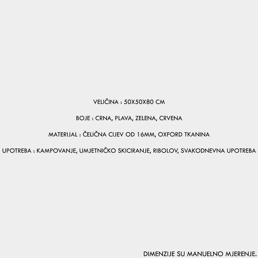 SKLOPIVA STOLICA ZA KAMPOVANJE