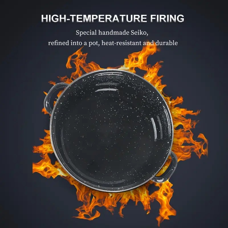 Premium Enamel Set od 5 Šerpi