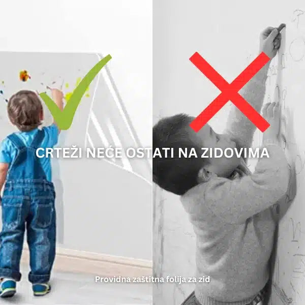 Providna zaštitna folija za zidove i pločice – 1+1 GRATIS