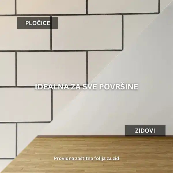 Providna zaštitna folija za zidove i pločice – 1+1 GRATIS