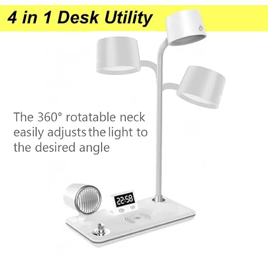 SmartDesk 4u1 lampa sa bežičnim punjačem