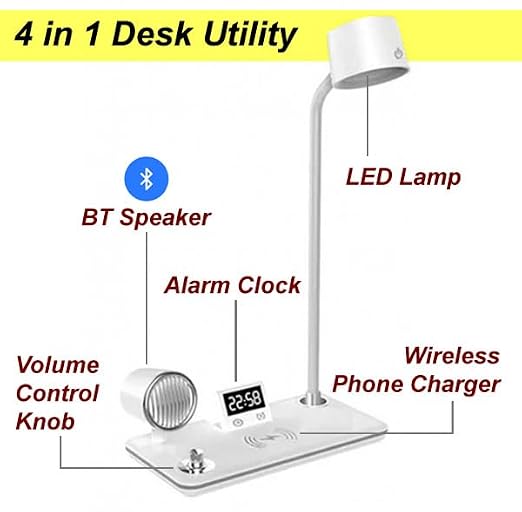 SmartDesk 4u1 lampa sa bežičnim punjačem