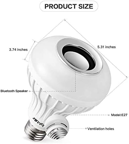 LED Music sijalica 3u1 sa Bluetooth zvučnikom – 1+1 GRATIS