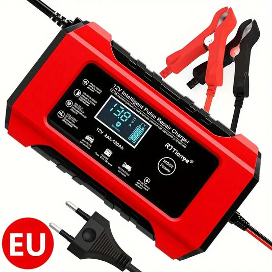 Pametni Punjač Akumulatora 12V/6A sa LCD Ekranom