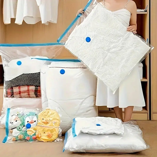 Vakum Vreće za Uštedu Prostora + Pumpa – Set od 5 Komada