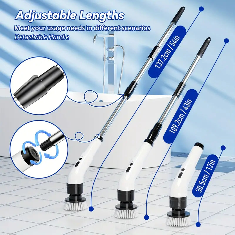 9 u 1 Bežična Električna Četka za Čišćenje