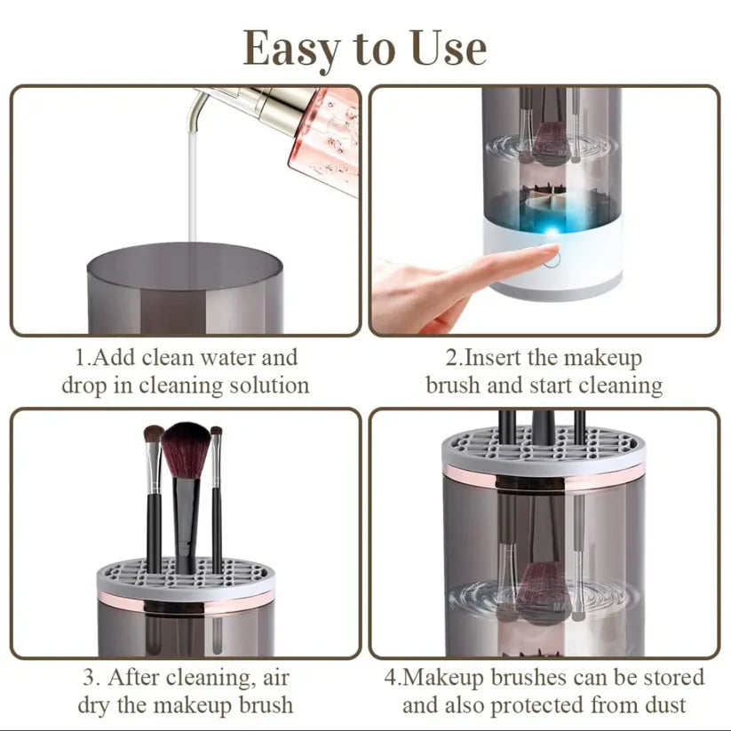 Električni čistač četkica za šminkanje