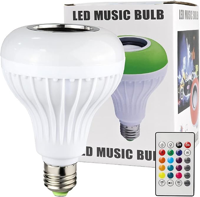 LED Music sijalica 3u1 sa Bluetooth zvučnikom – 1+1 GRATIS