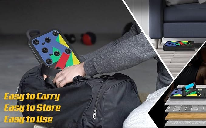 Višenamenska tabla za sklekove sa ručkama