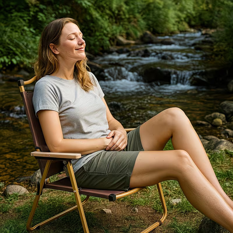 Kermit sklopiva kamperska stolica