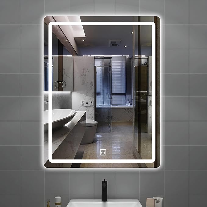 LumiTouch – LED kupatilsko ogledalo sa Touch prekidačem 50×70 cm