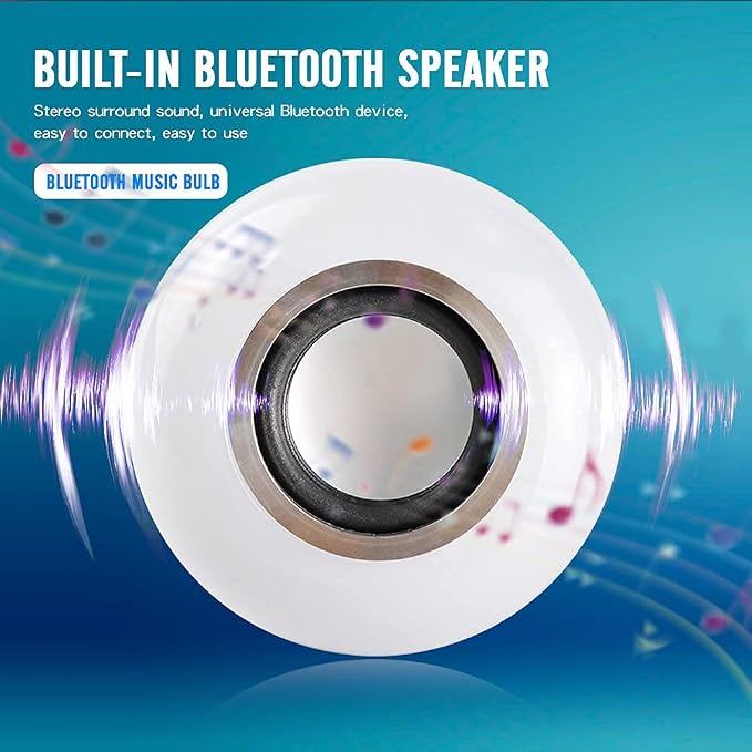 LED Music sijalica 3u1 sa Bluetooth zvučnikom – 1+1 GRATIS