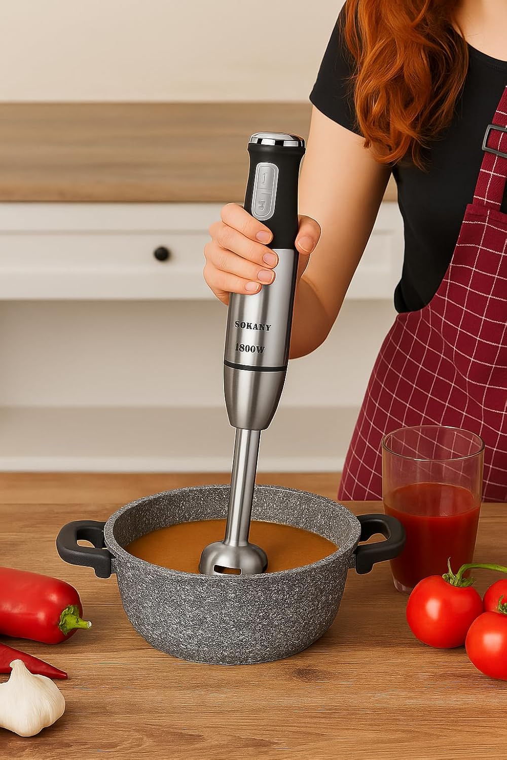 SOKANY Ručni Blender 1500W
