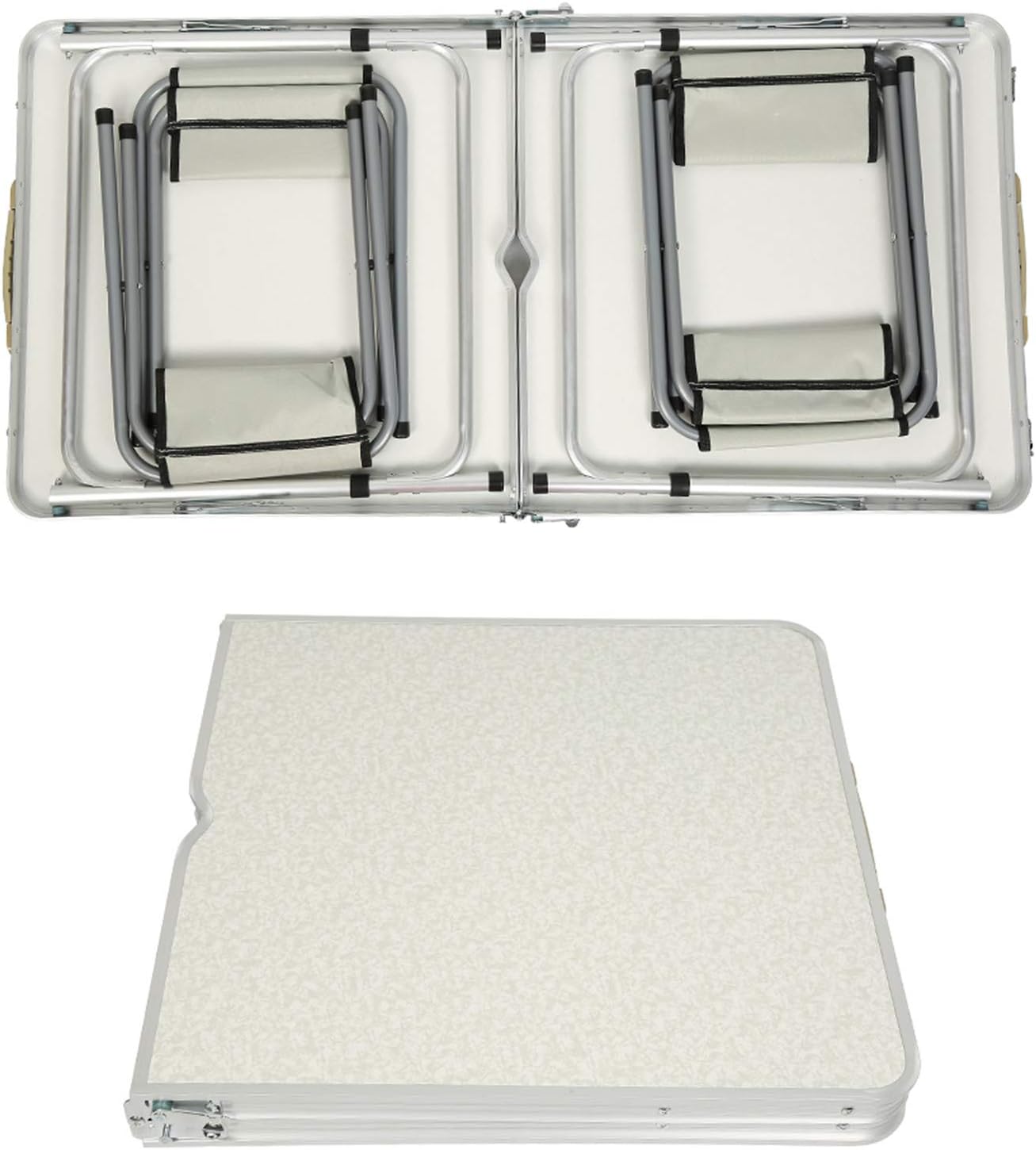 Set sklopivog stola i 4 stolice za piknik