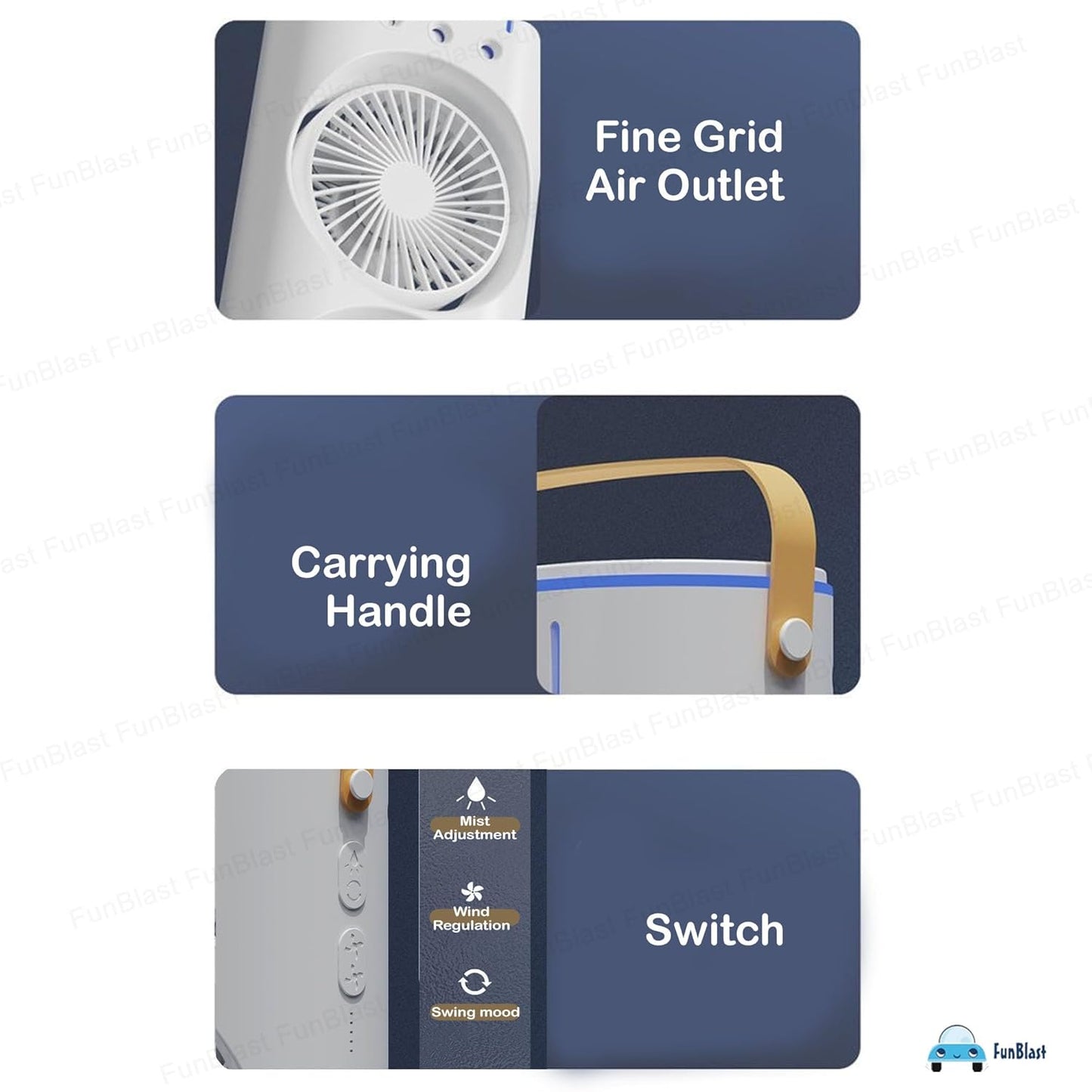 Prenosivi Misting Ventilator – Hlađenje Uz Jedan Klik
