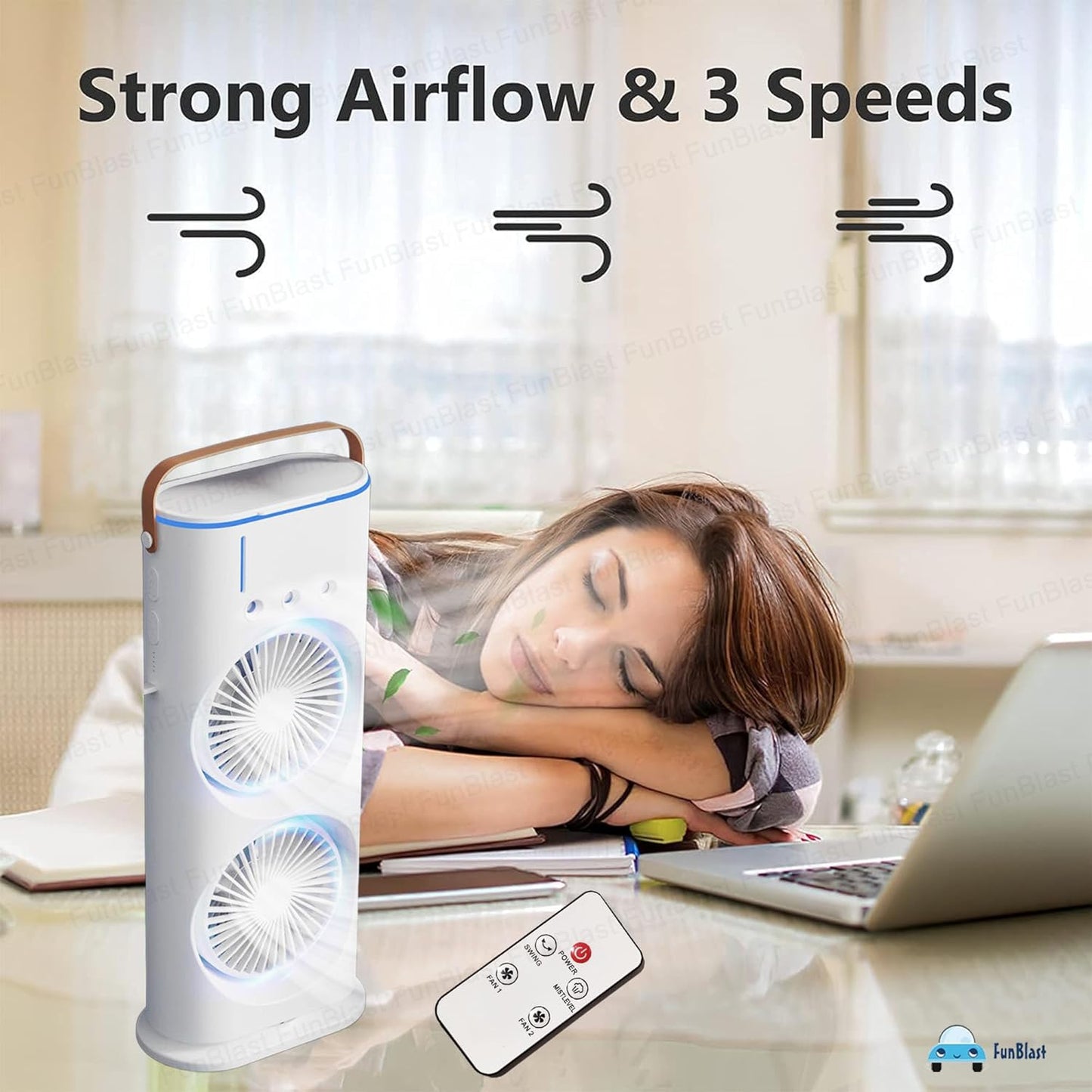 Prenosivi Misting Ventilator – Hlađenje Uz Jedan Klik