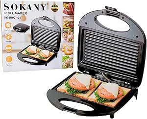 SOKANY Grill Toster 800W