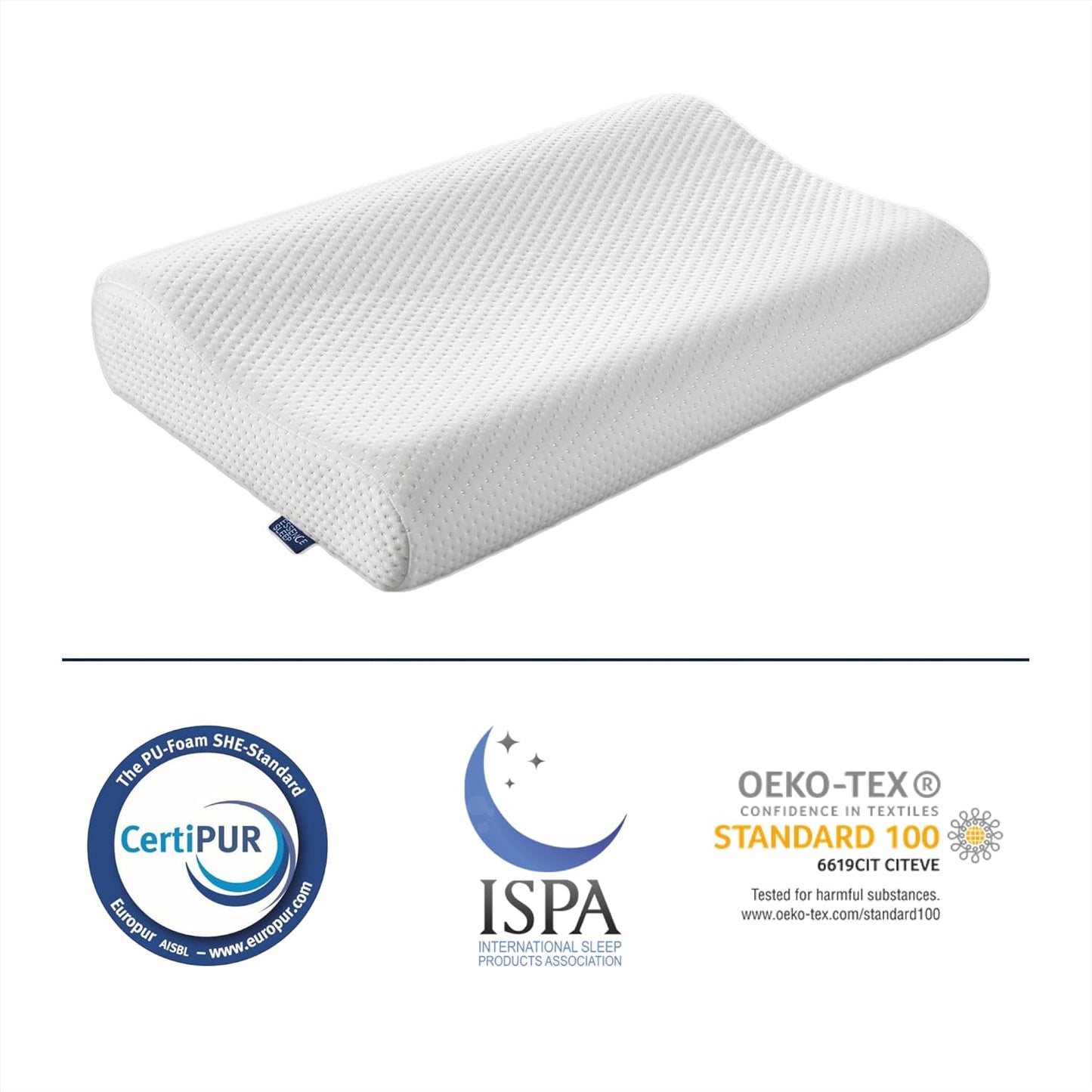 Essence Sleep Anatomski jastuk sa konturom 1+1 GRATIS!
