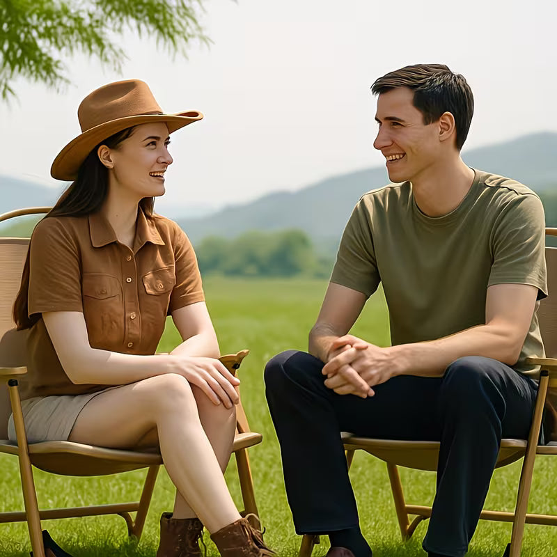 Kermit sklopiva kamperska stolica