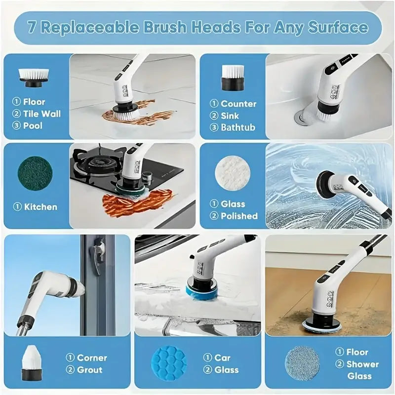 7-u-1 Električna Rotirajuća Četka