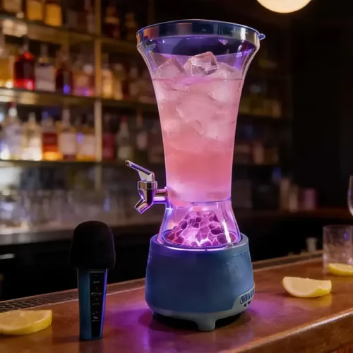 Točilica Bluetooth Zvučnik sa mikrofonom i LED svetlima