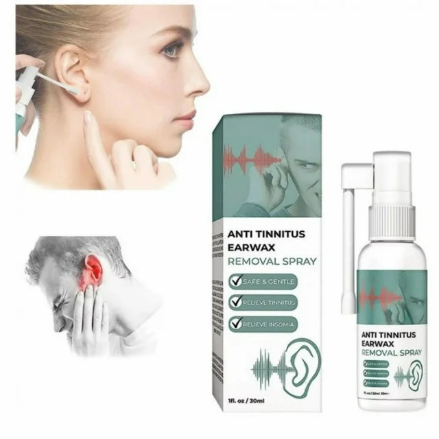 Anti Tinnitus - Sprej za uklanjanje ušnog voska 1+1 GRATIS