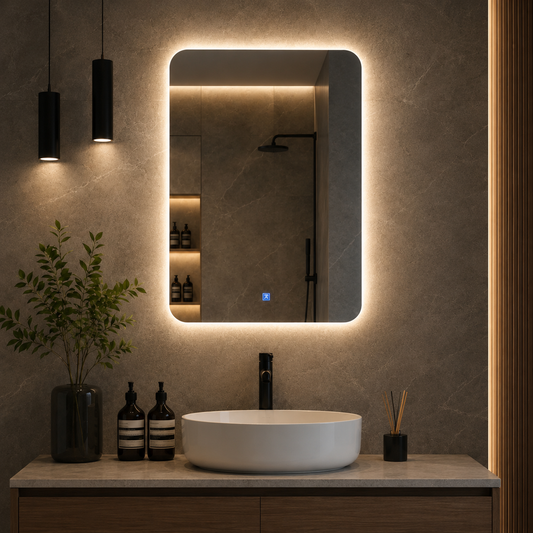 LED Touch ogledalo sa odmagljivanjem 50 × 70 cm