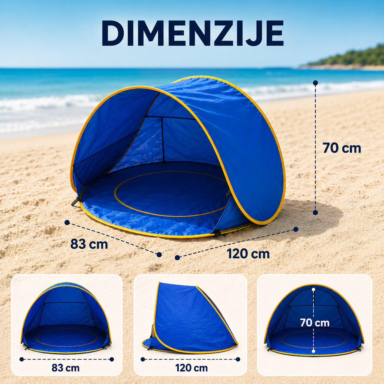 Plažni šator za decu i bebe