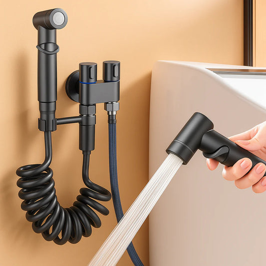 2-u-1 Toaletni Tuš od Nerđajućeg Čelika