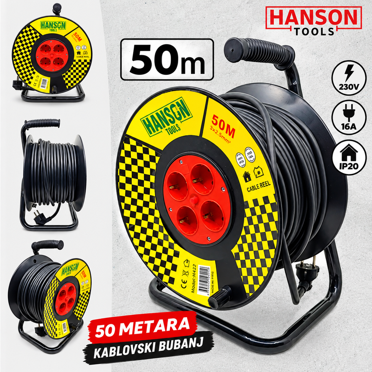 HANSON KABL-MOTALICA 50 M