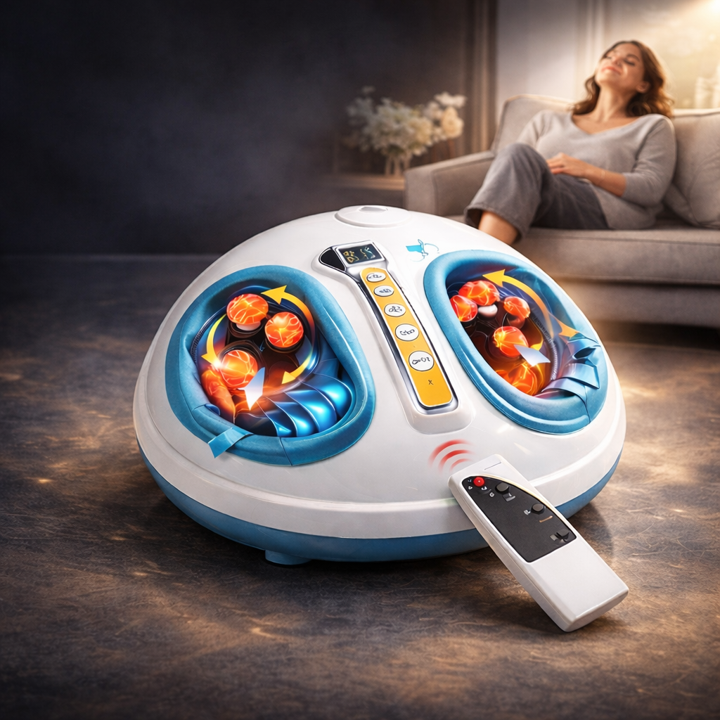 Shiatsu 3D Masažer za Stopala – Profesionalna Masaža Kod Kuće