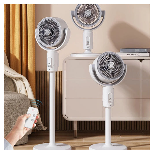 3 u 1 Pametan Ventilator sa Tajmerom, Daljinskim– Ultra Tih