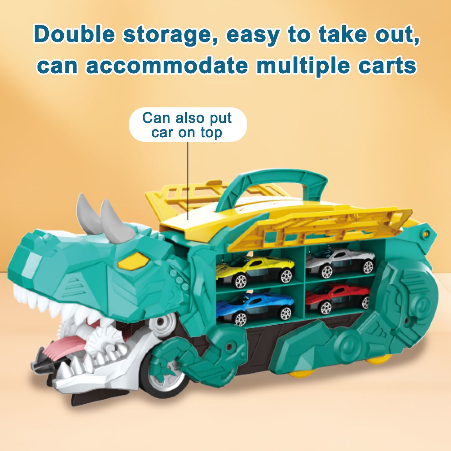 Kamion Dinosaurus 2u1