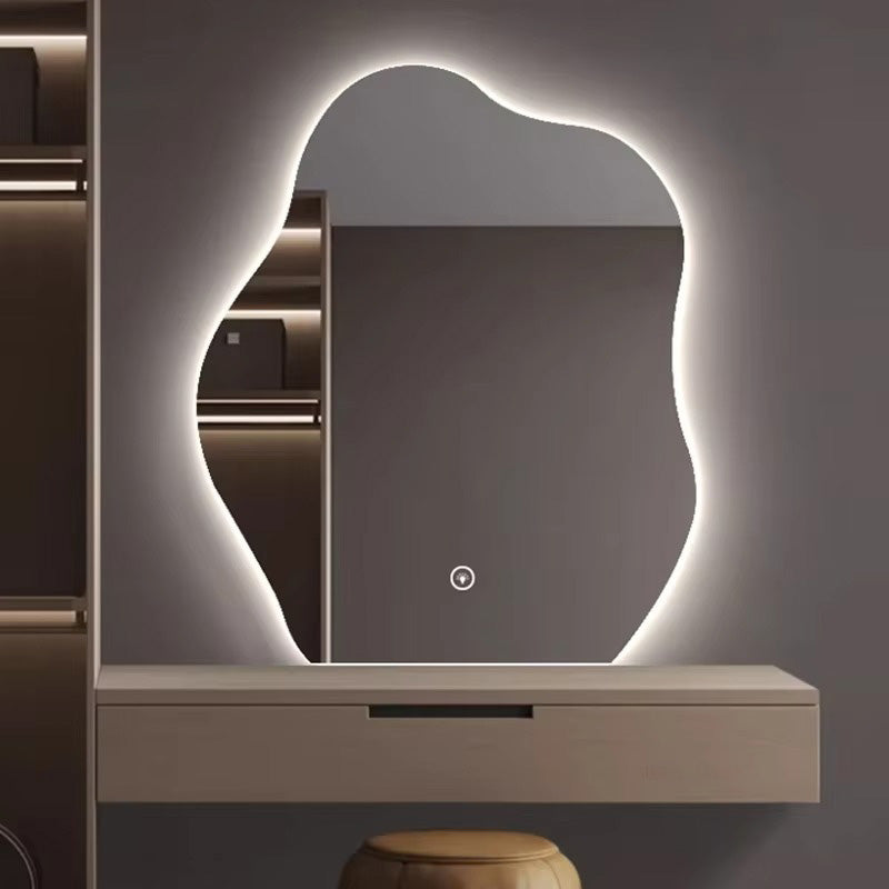 Asimetrično LED ogledalo 50 × 70 cm