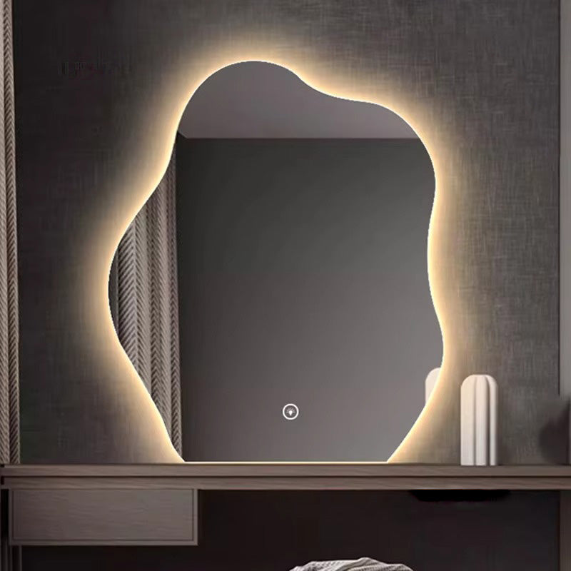 Asimetrično LED ogledalo 50 × 70 cm