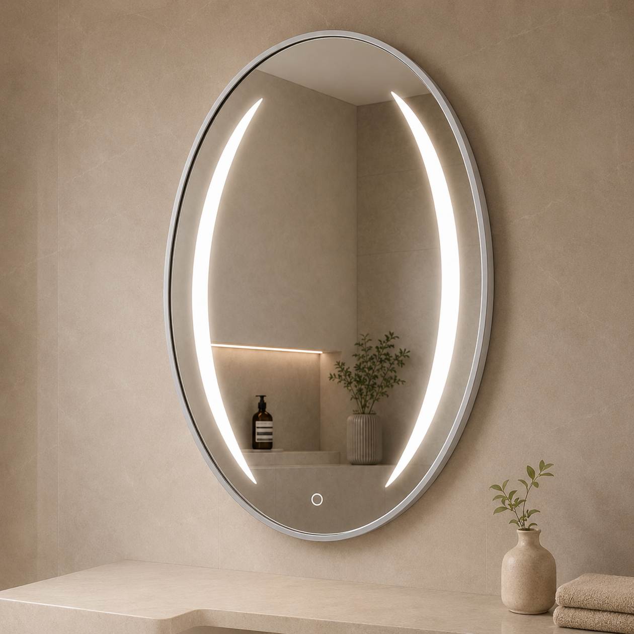 Luna™ LED ogledalo sa Touch prekidačem – 3 boje svetla