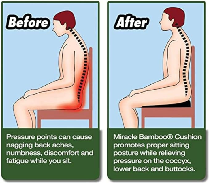 Ortopedski Jastuk Za Sedenje (Jastuk Za Hemoroide)